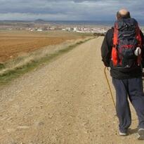 Tramo del Camino de Santiago
