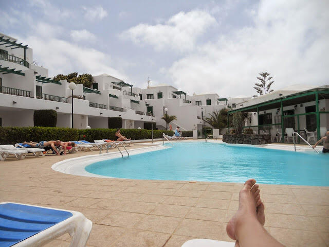 Piscina pequeña pero suficiente