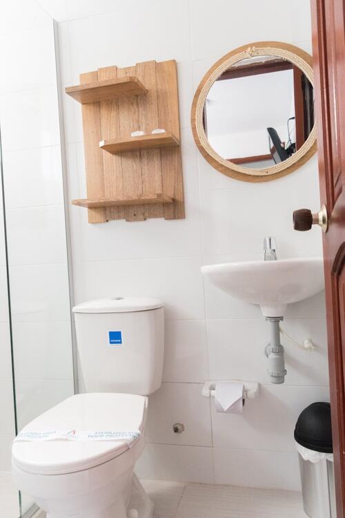 Foto del baño de Hotel Aquarius