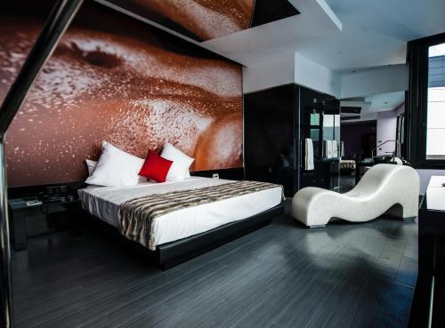 Foto de una habitación de Hotel Loob Madrid