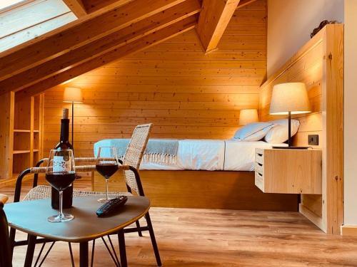 Foto de una habitación de Apartamentos La Casina de los Músicos