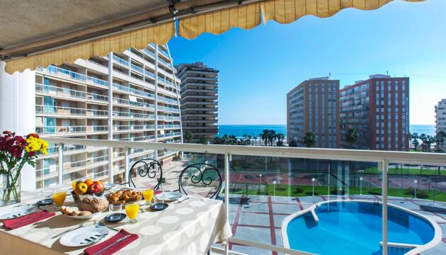 Foto de Casa de 3 habitaciones en Cullera con piscina y vistas al mar, 100 m², 3 bedrooms