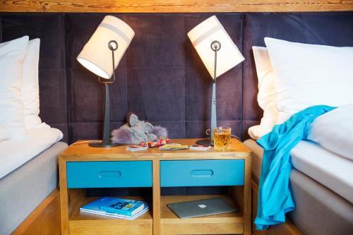 Foto de una habitación de Valluga Hotel