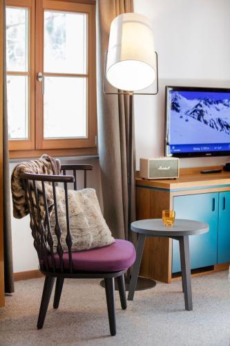Foto de una habitación de Valluga Hotel