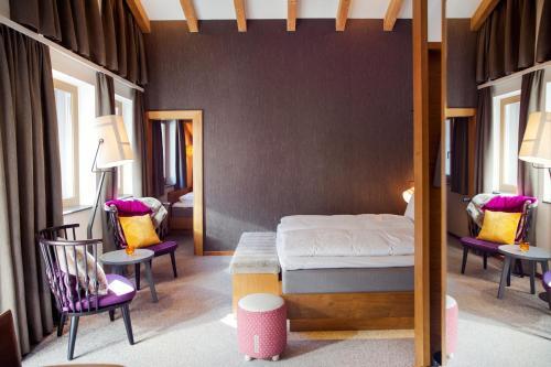 Foto de una habitación de Valluga Hotel
