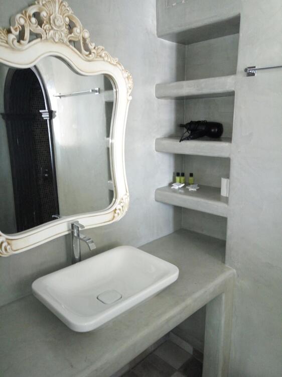 Foto del baño de Suites Blue Hotel
