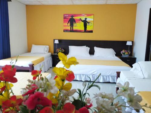 Foto de una habitación de Hotel Rosalinda Campestre del Llano