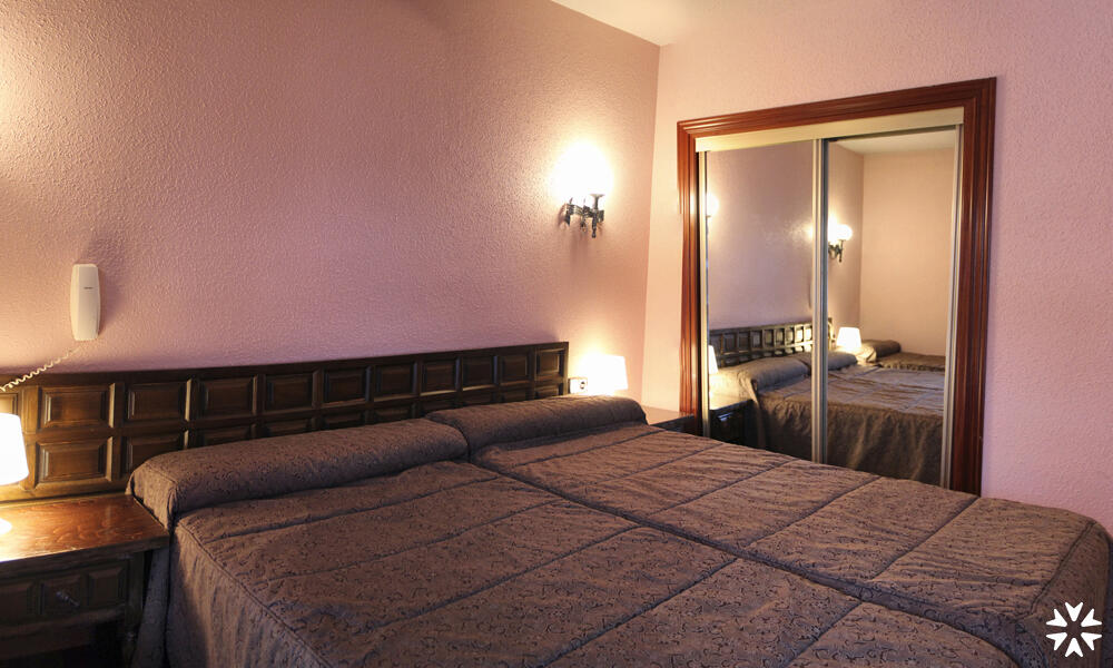 Foto de una habitación de Hotel Parma