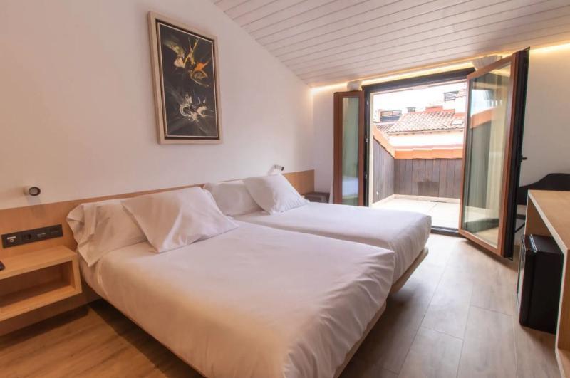 Foto de una habitación de Hotel Cortabitarte