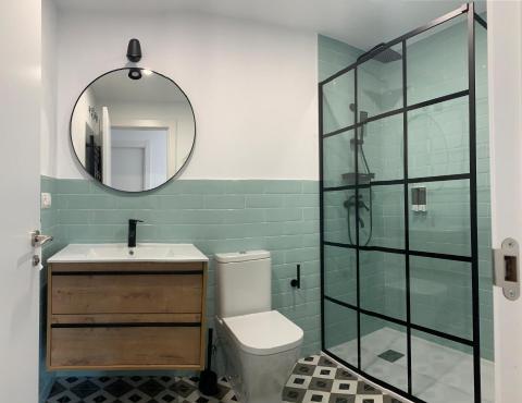 Foto del baño de Bierzo Habita Apartments
