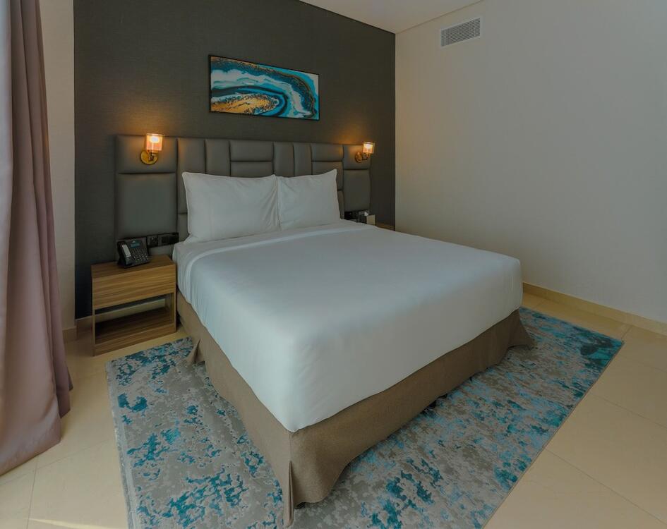 Foto de una habitación de Hotel Royal Regency Suites