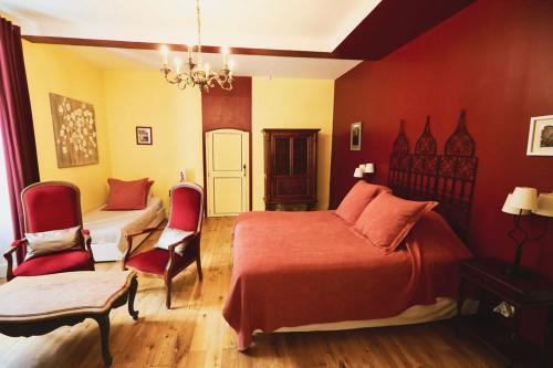 Foto de una habitación de Alquileres Vacacionales l&amp;#039;ancienne poste