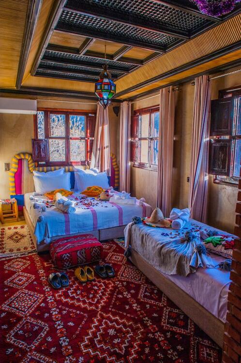 Foto de una habitación de Riad Toubkal Ecolodge