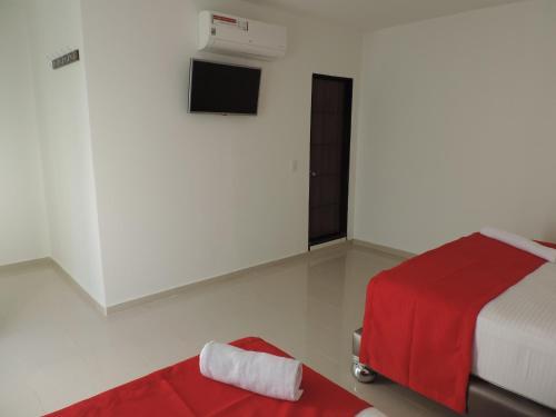 Foto de una habitación de hotel unico plaza