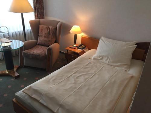 Foto de una habitación de Kurpark-Hotel