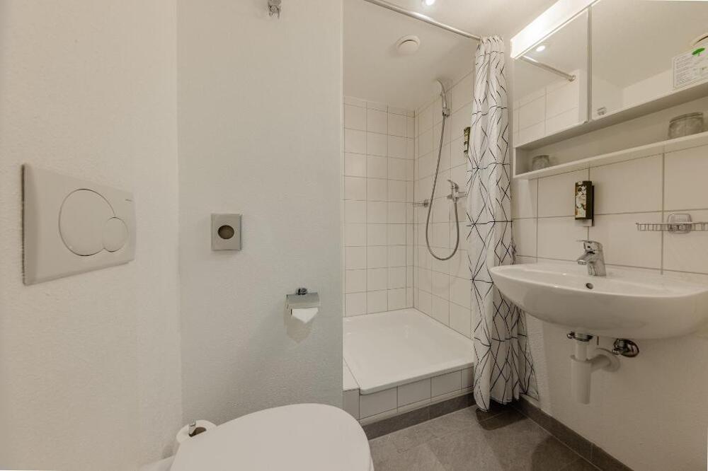 Foto del baño de Villars Lodge