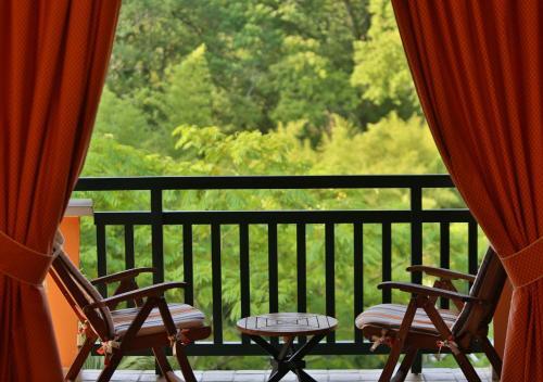 Foto de una habitación de Hôtel Les Frères Ibarboure