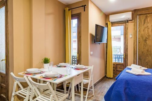 Foto de una habitación de Aparthotel La Arbolada