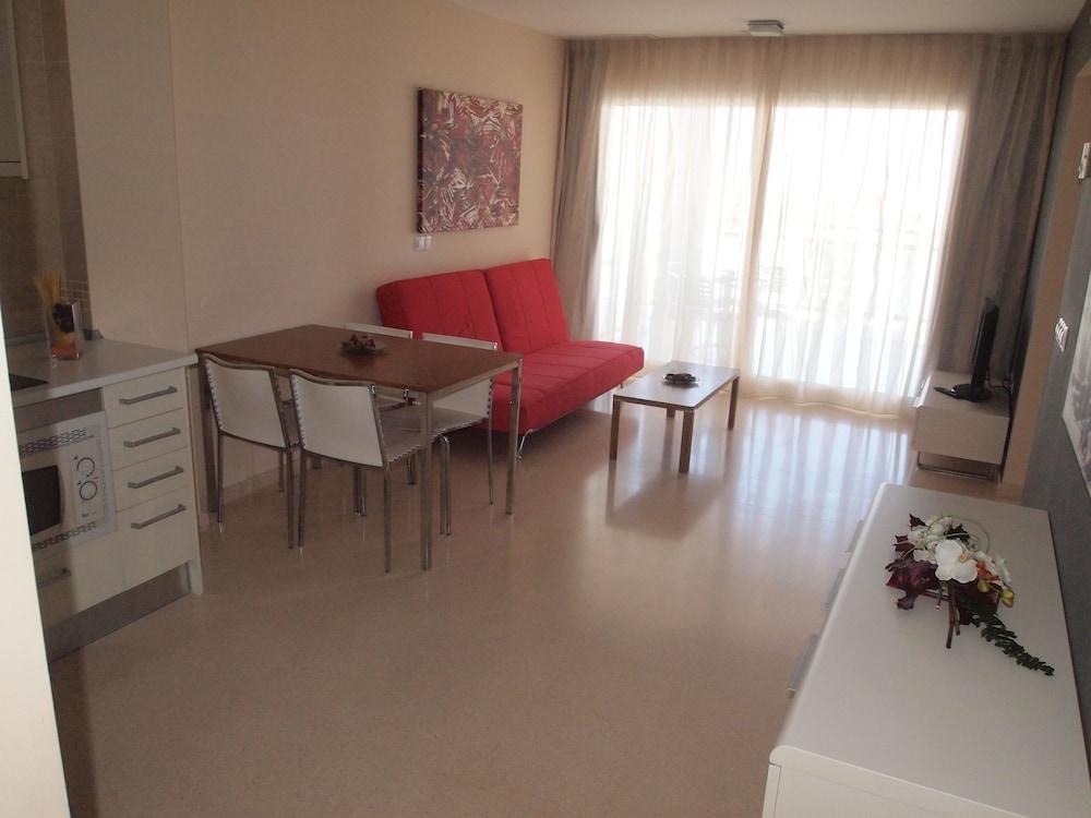 Foto de una habitación de Apartamentos Europa House Sun Beach