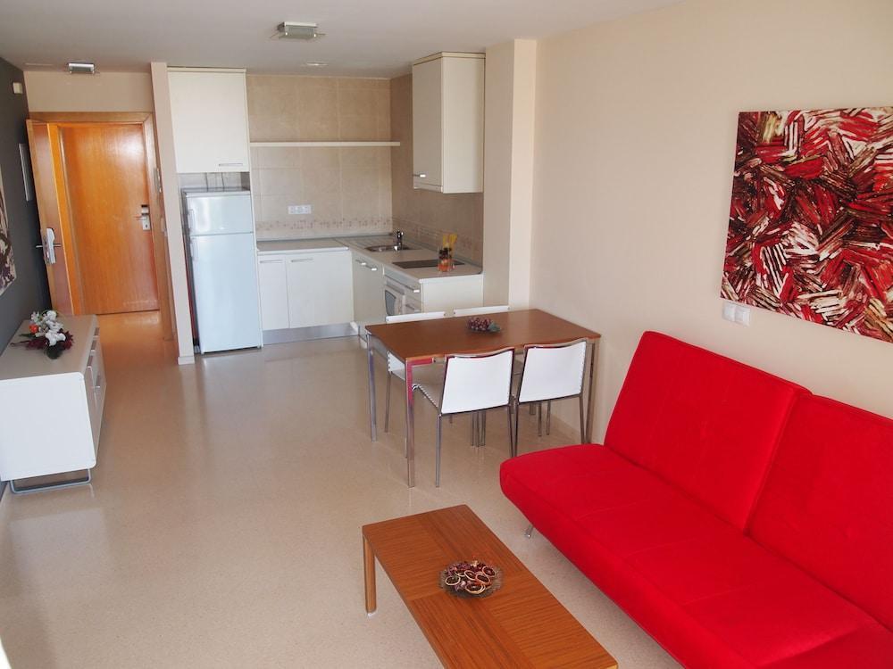 Foto de una habitación de Apartamentos Europa House Sun Beach
