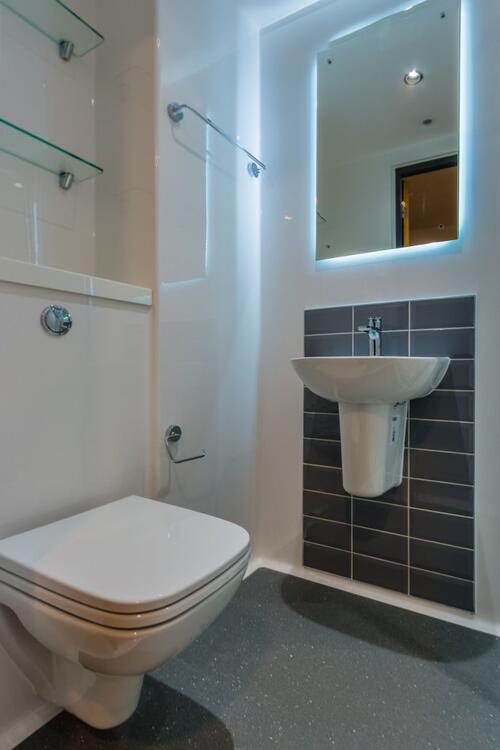 Foto del baño de Albergue Destiny Student - Broga House Cork
