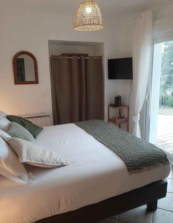 Foto de una habitación de Bed-and-Breakfast Une Pause en Provence