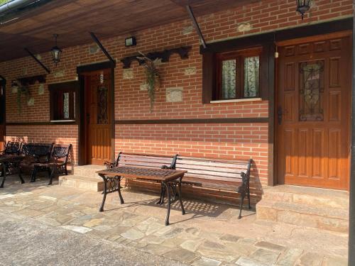 Foto de una habitación de Albergue La HERMIDA
