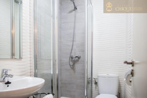 Foto del baño de Hostal Alda Centro Zamora