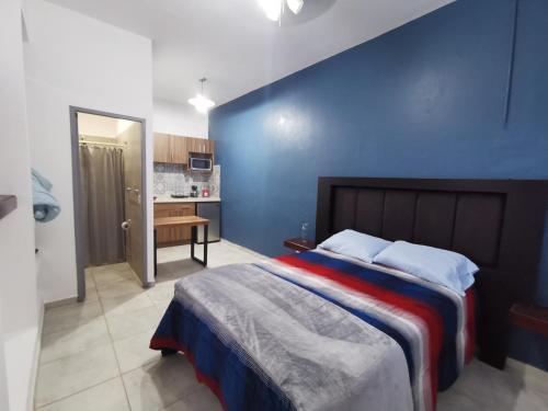 Foto de una habitación de Alquileres Vacacionales Acogedor estudio Cerca de Chapultepec y Consulado