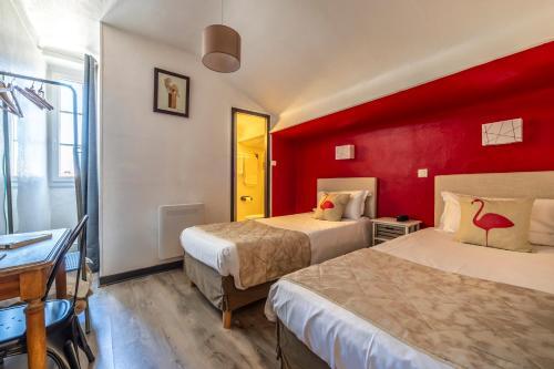 Foto de una habitación de Hôtel Parc Mazon-Biarritz