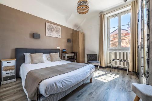 Foto de una habitación de Hôtel Parc Mazon-Biarritz