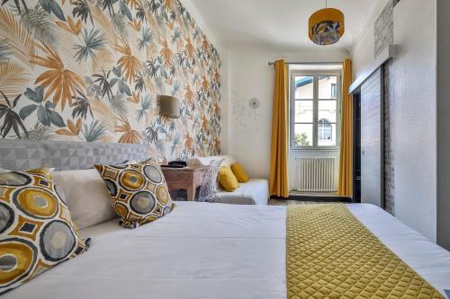 Foto de una habitación de Hôtel Parc Mazon-Biarritz