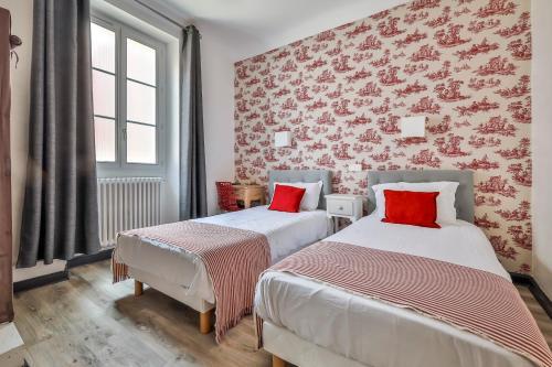 Foto de una habitación de Hôtel Parc Mazon-Biarritz