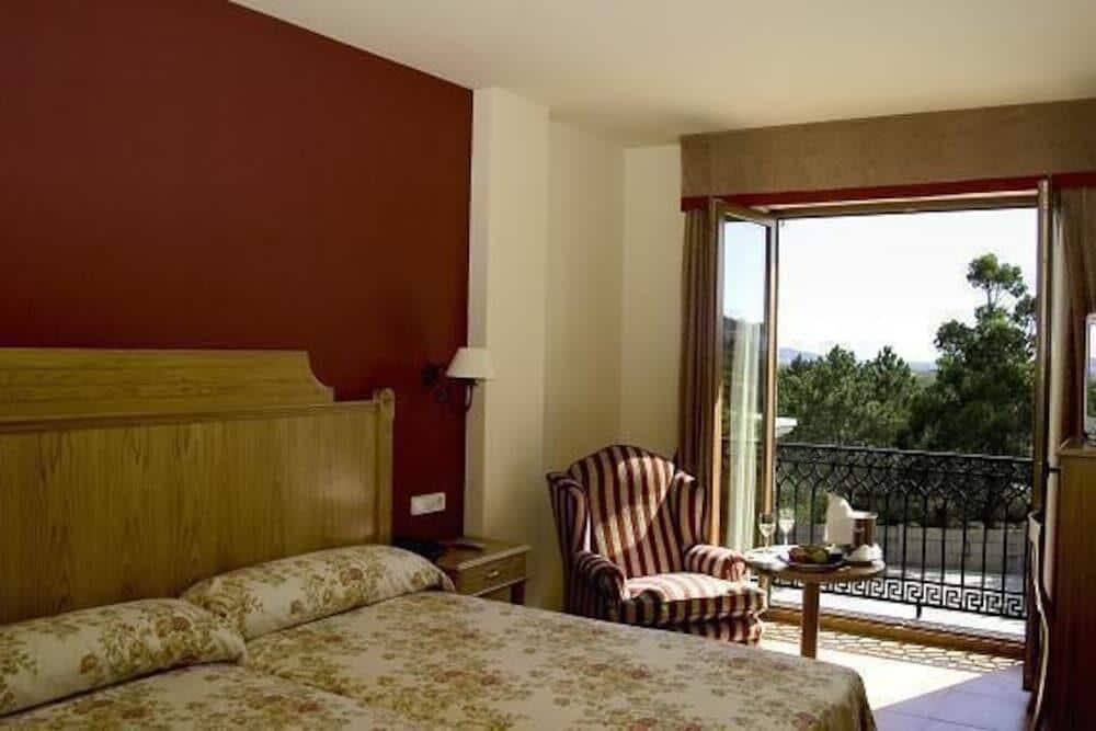 Foto de una habitación de Hotel Abeiras