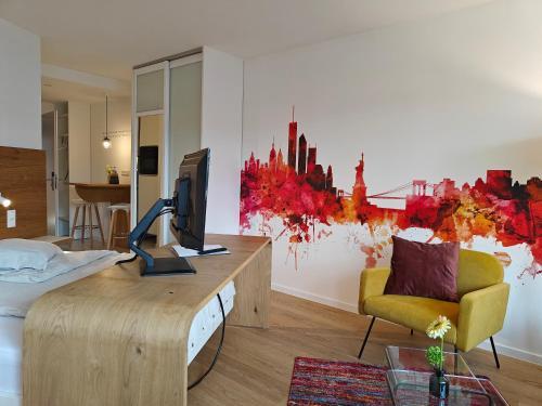Foto de una habitación de ArtRoom Boarding Apartment
