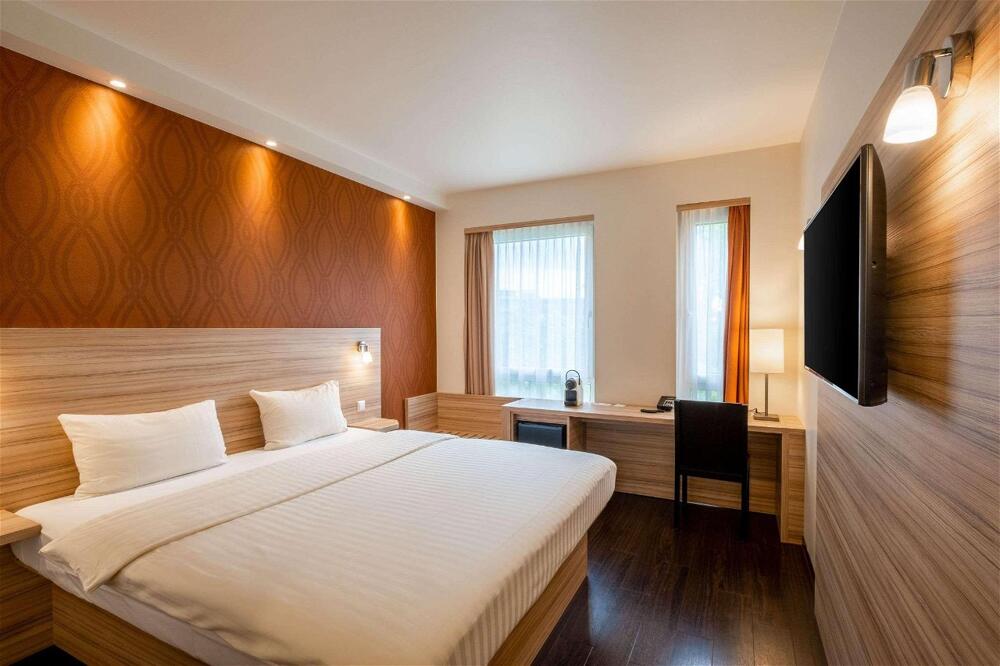 Foto de una habitación de Hotel Premier Inn Hannover City University