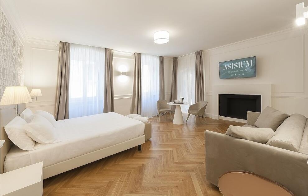 Foto de una habitación de Asisium Boutique Hotel