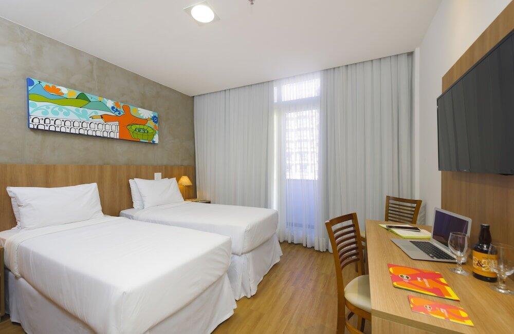 Foto de una habitación de B&amp;amp;B HOTEL Rio Copacabana Forte
