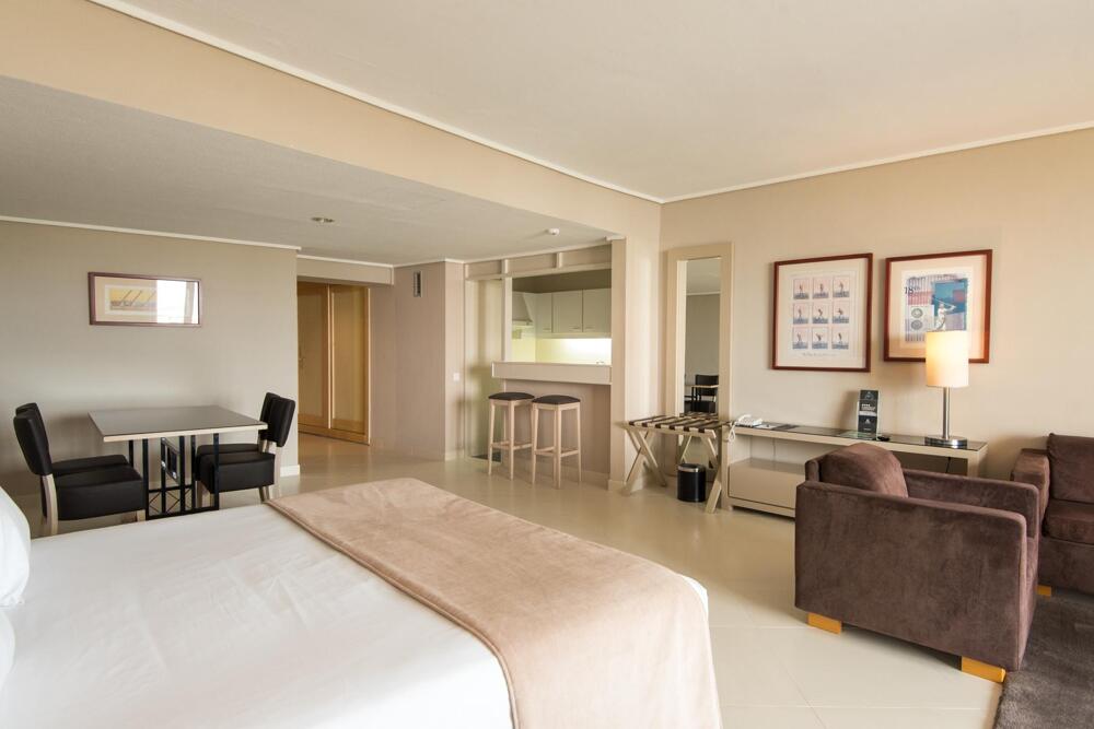 Foto de una habitación de Hotel Vila Gale Ampalius