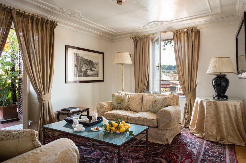 Foto de una habitación de Grand Hotel Plaza