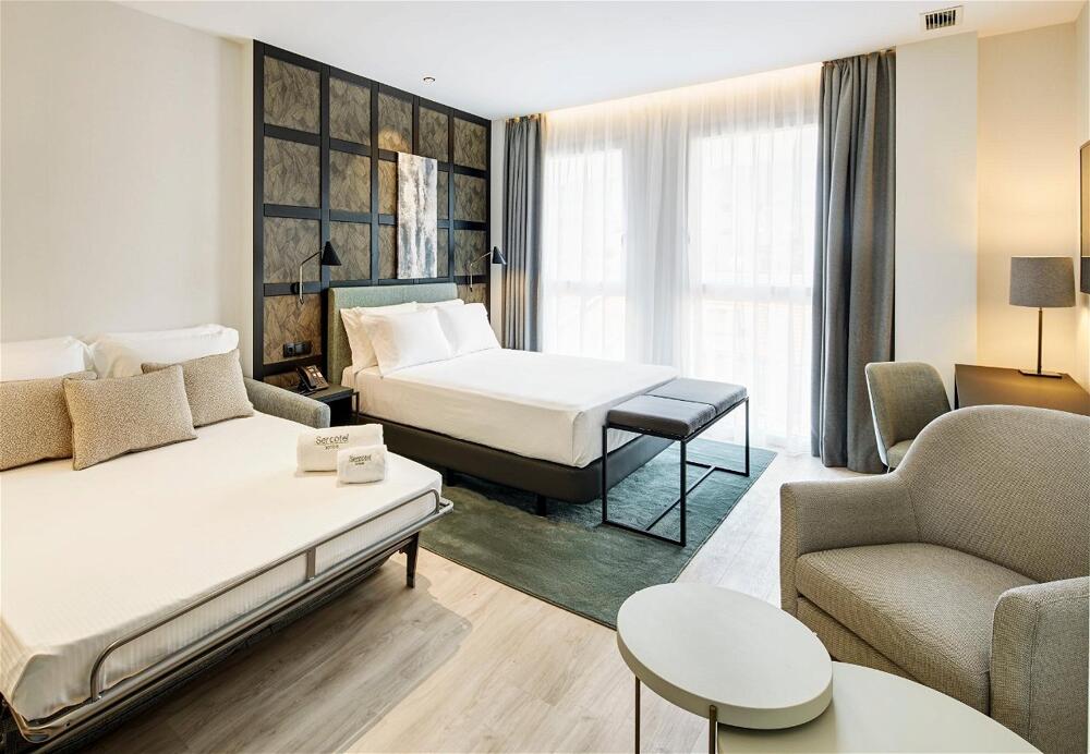 Foto de una habitación de Hotel Sercotel Ayala