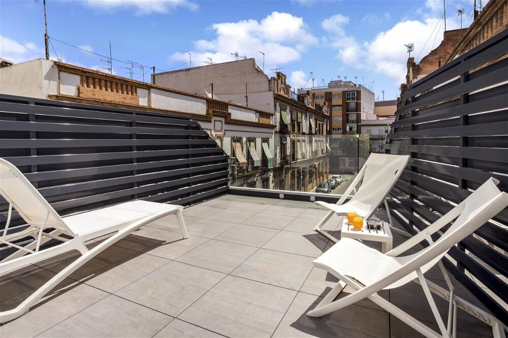 Foto de una habitación de Hotel Catalonia Giralda