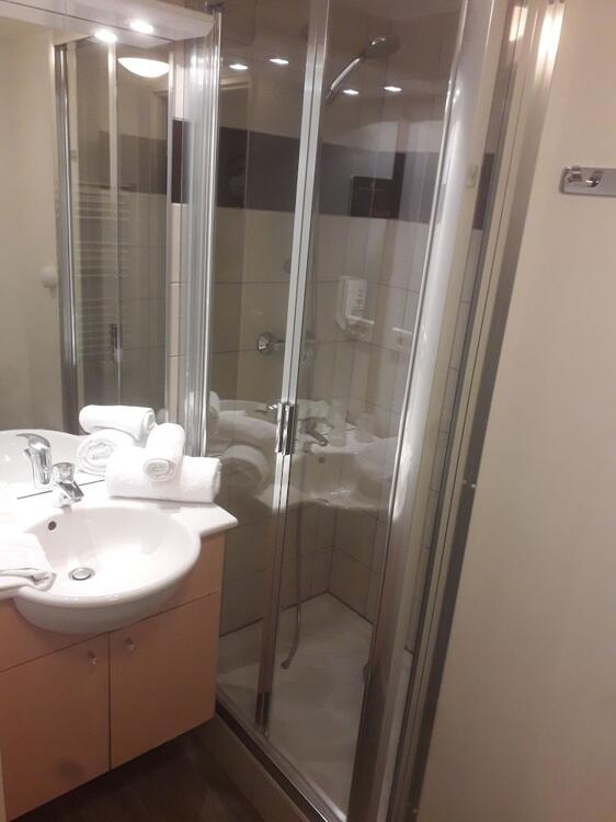 Foto del baño de Aparthotel Adagio Access Saint Louis Bâle