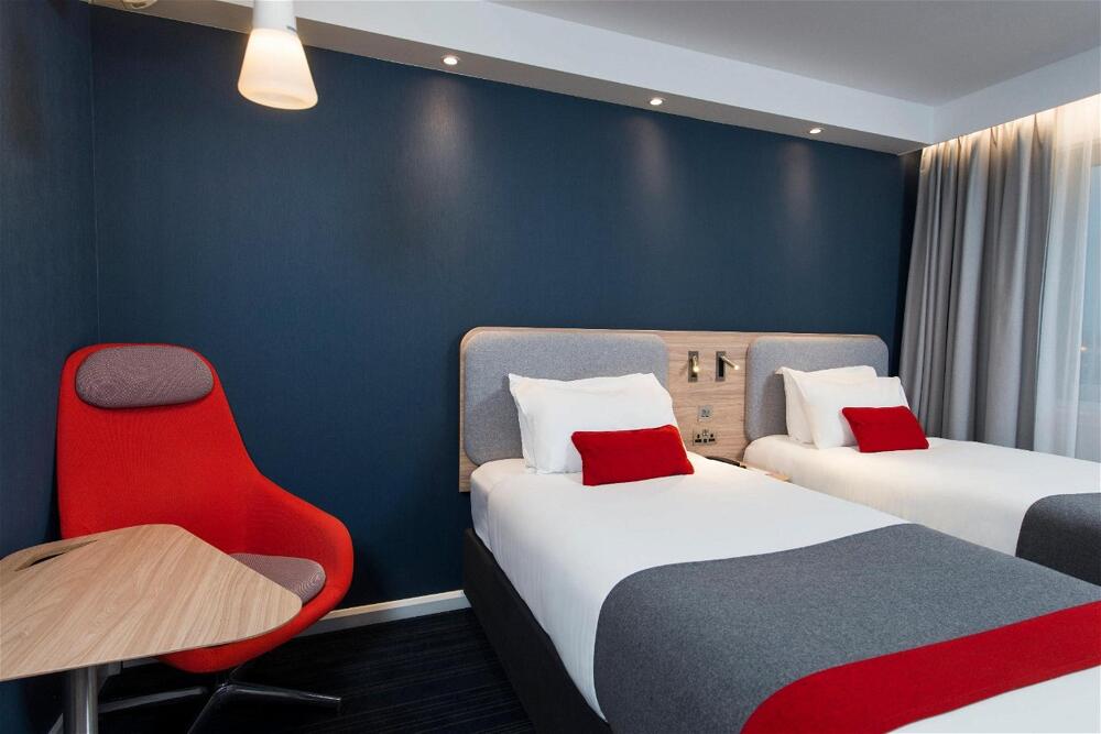 Foto de una habitación de Holiday Inn Express Edinburgh - Leith Waterfront, an IHG Hotel