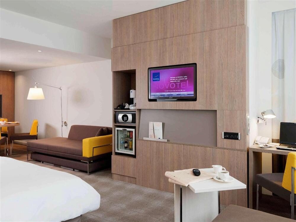 Foto de una habitación de Hotel Novotel Sofia
