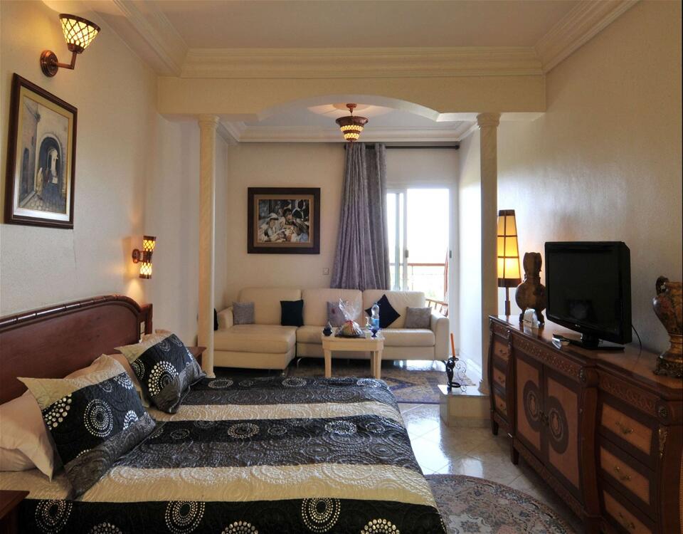Foto de una habitación de Hotel Zalagh Parc Palace