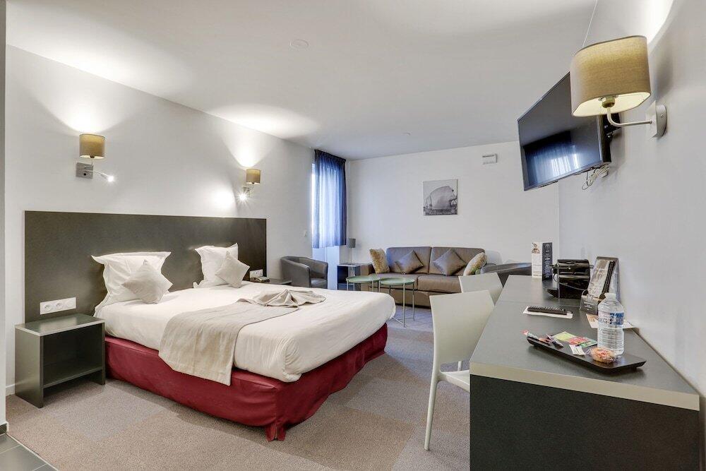 Quarto - All Suites Appart Hôtel Aéroport Paris Orly – Rungis
