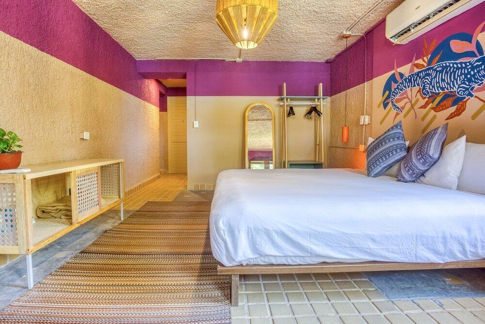 Foto de una habitación de Selina Cancun Laguna Hotel Zone