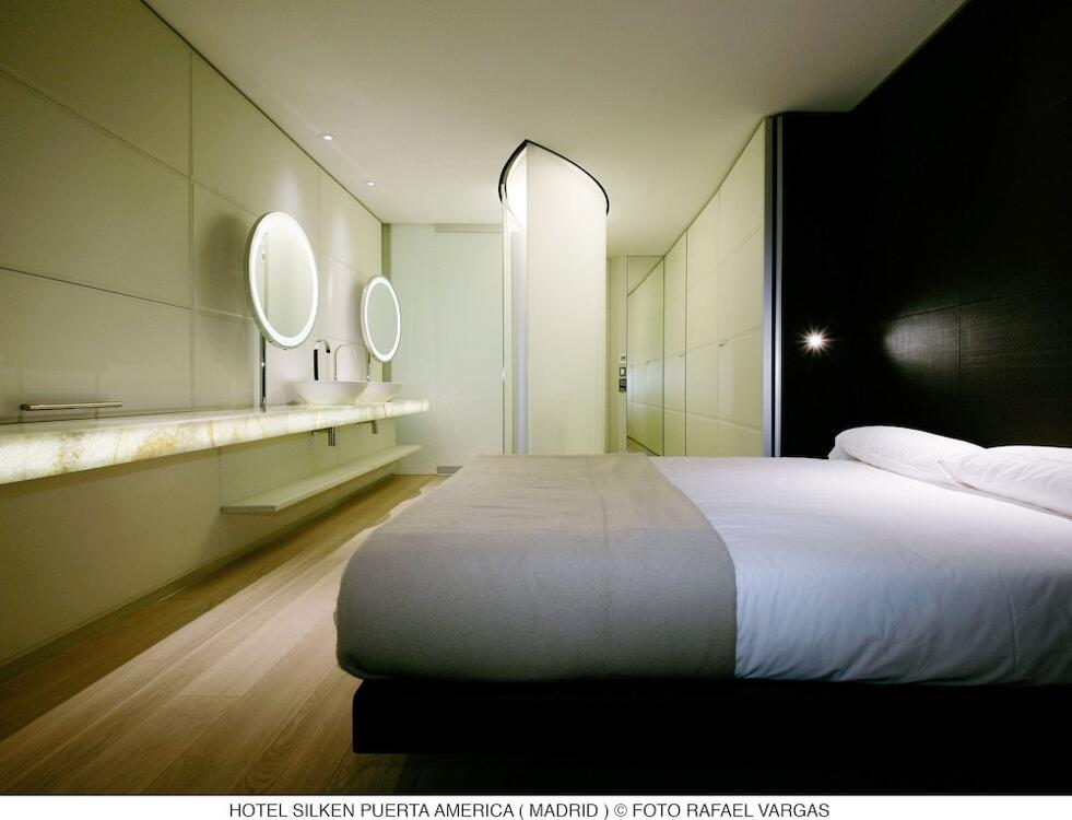 Foto de una habitación de Hotel Puerta America