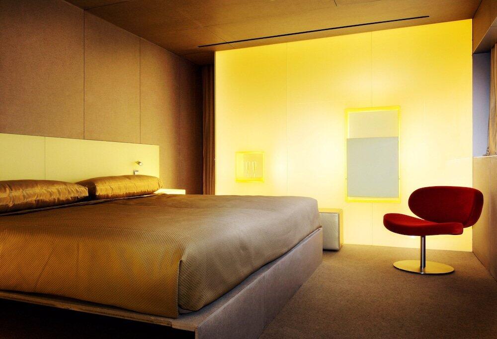 Foto de una habitación de Hotel Puerta America